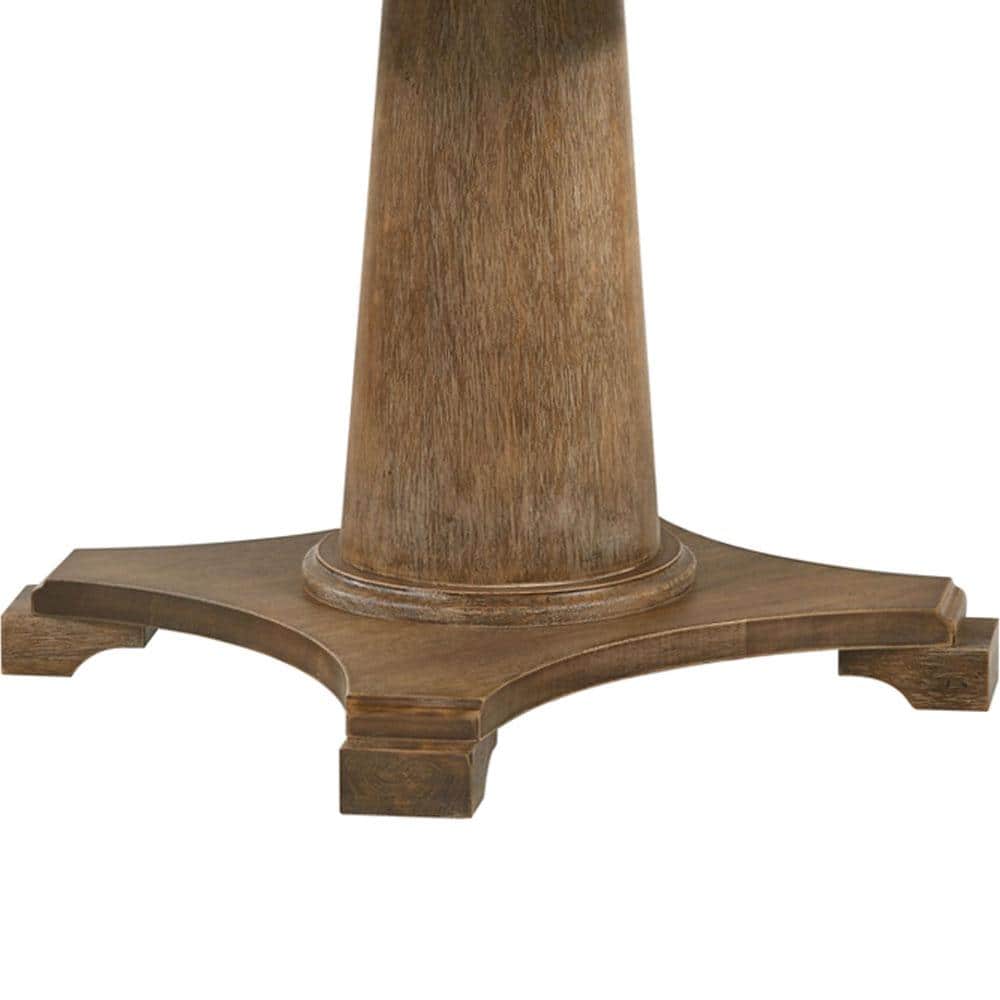 Rustic Reclaimed Wood 48" Round Dining Table in Salvaged Oak