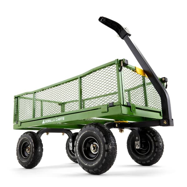 Gorilla Carts 10 cu. ft. 600 lb. Capacity Evolution Poly Yard Cart at  Tractor Supply Co.