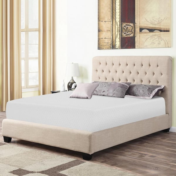 Furniture of America Zinnia Full Medium Memory Foam 8 in. Bed-in-a-Box CertiPUR-US Mattress