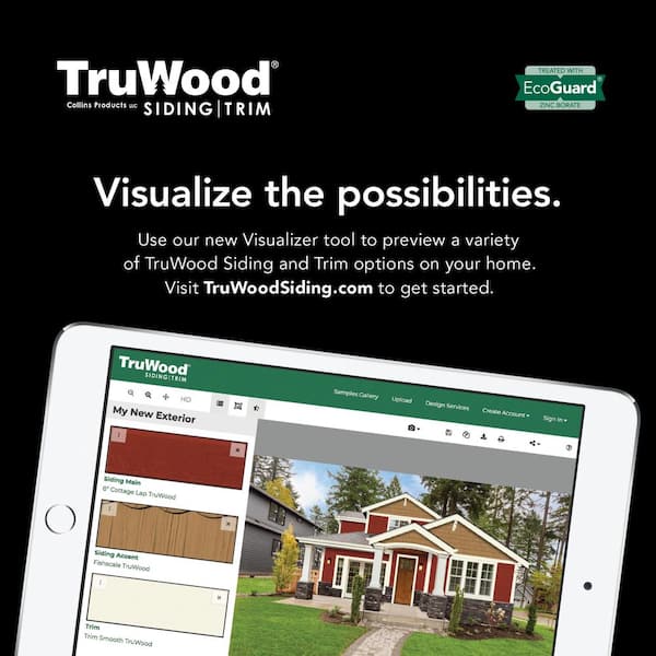 TruWood TruWood Trim Primed 1-in x 4-in x 192-in Engineered Lap