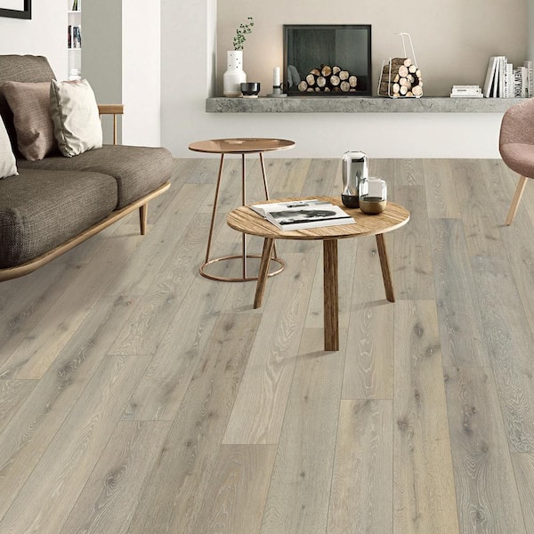 Take Home Sample - Morning Mist Click Lock Waterproof Luxury Vinyl Plank Flooring