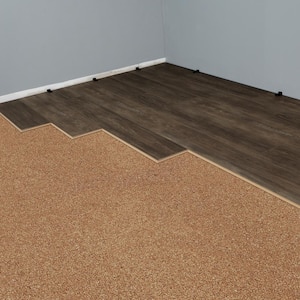 200 sq. ft. 4 ft. Wide x 50 ft. Long x 6mm Thick Natural Cork Sound Dampening Underlayment Roll