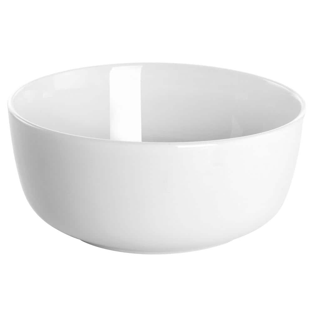 Avisala 12-Piece White Ceramic Dinnerware Set for Four