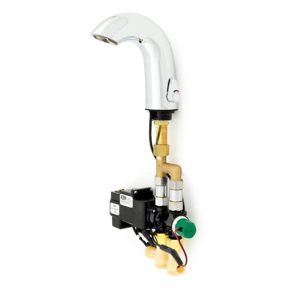 Aqua-FIT Serio Series Single Post Integral Mixing Touchless Sensor Faucet in Chrome