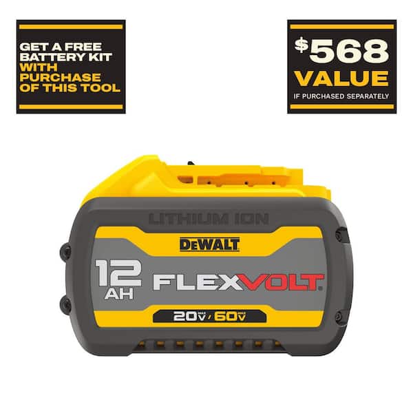 FLEXVOLT 20V/60V MAX Lithium-Ion 12.0Ah Battery