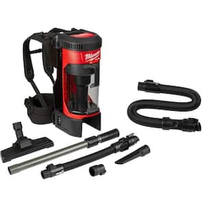 M18 FUEL 18-Volt Lithium-Ion Brushless 1 Gal. Cordless 3-in-1 Backpack Vacuum with Extra 9 ft. Pro-Grade Hose