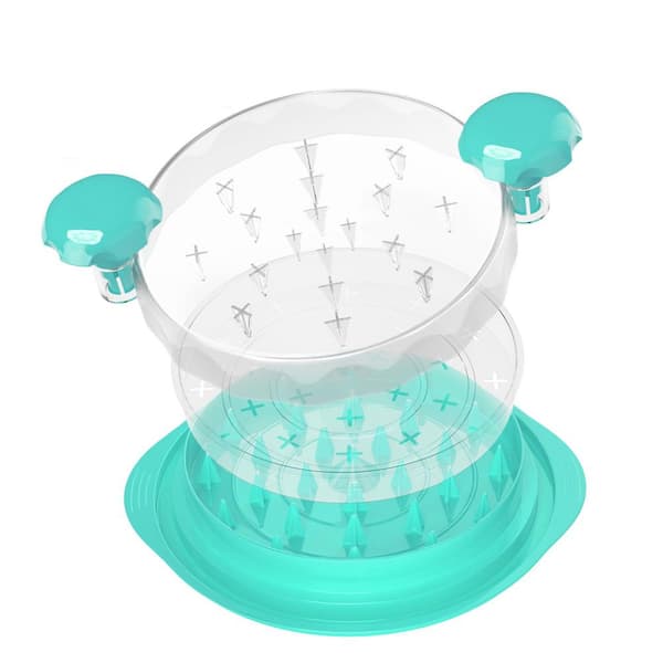 3-Layer Meat Shredder with Anti-Slip Base, Dishwasher Safe, BPA Free, for Chicken, Pork, Beef, Steak, and More