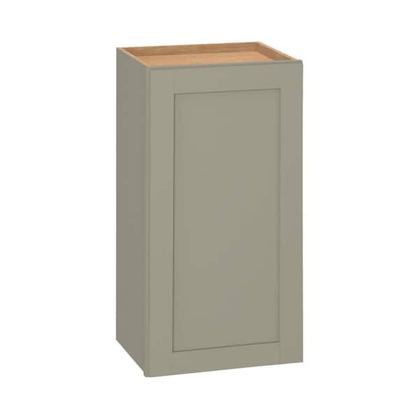 Hampton Bay Westfield Dusk Gray Shaker Stock Assembled Wall Kitchen Cabinet (15 in. W x 12 in. D x 30 in. H)