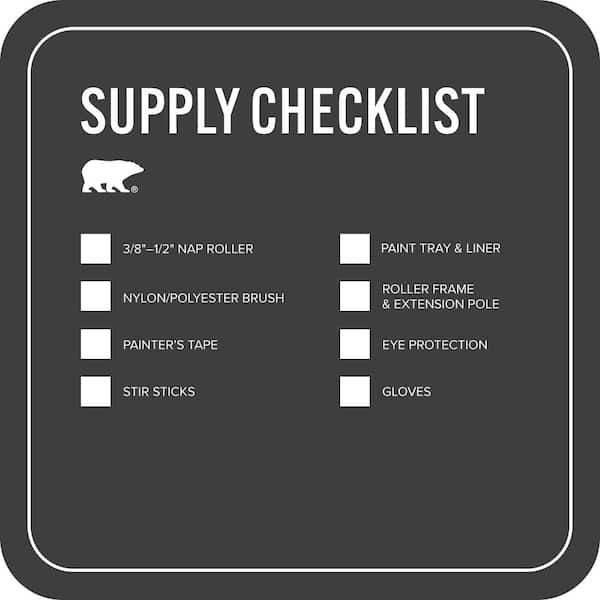 BEHR PREMIUM - 1 gal. #N520-7 Carbon Self-Priming 1-Part Epoxy Satin Interior/Exterior Concrete and Garage Floor Paint