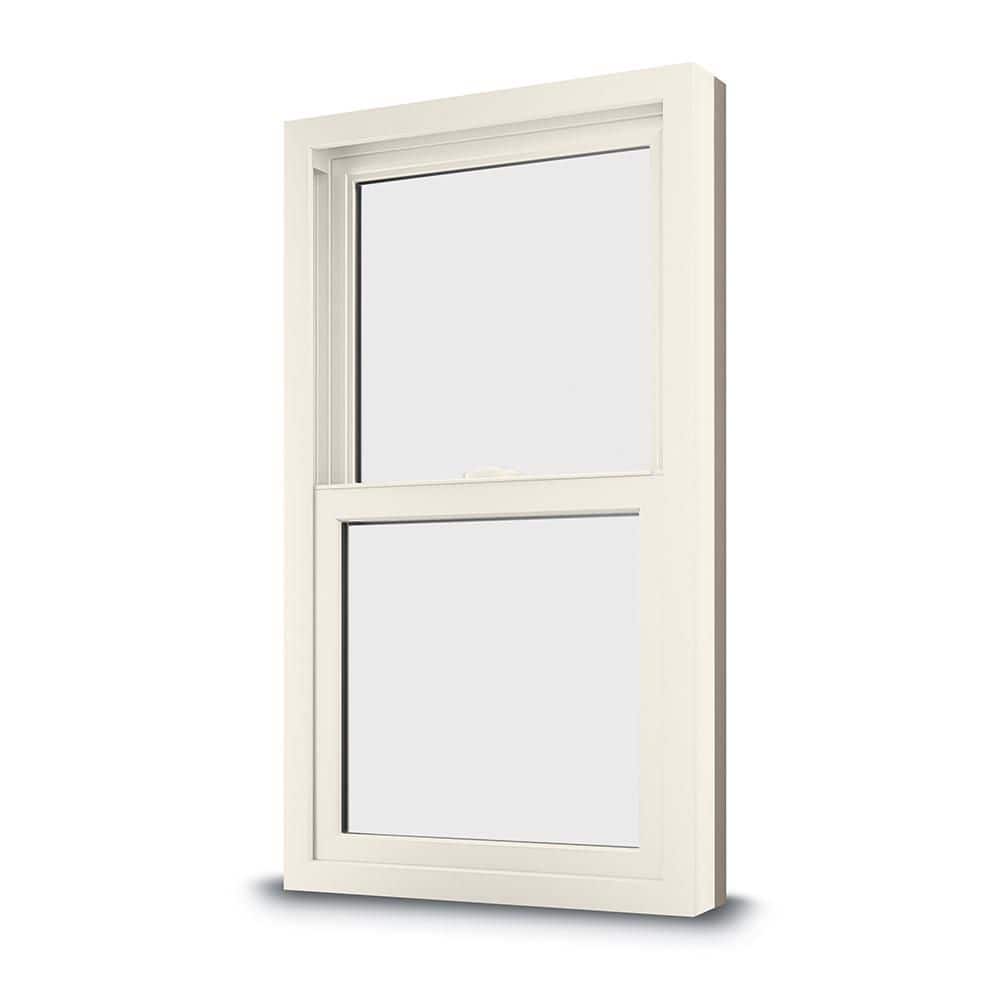 100 Series 29.5 in. x 59.5 in. White Single-Hung Composite Window with White Interior and Hardware, Low-E Glass price history on PriceWatchPro
