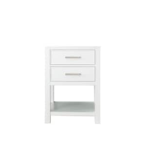 Brooks 24 in. Vanity Cabinet Only in White