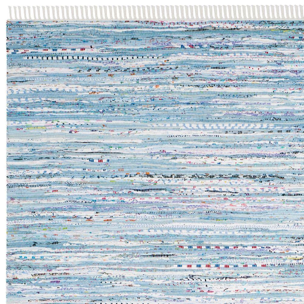 Handmade Multicolor Cotton Rag Area Rug, 5' x 7'