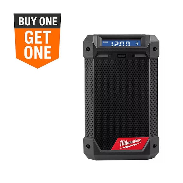 M12 12-Volt Lithium-Ion Cordless Bluetooth/AM/FM Jobsite Radio with Charger