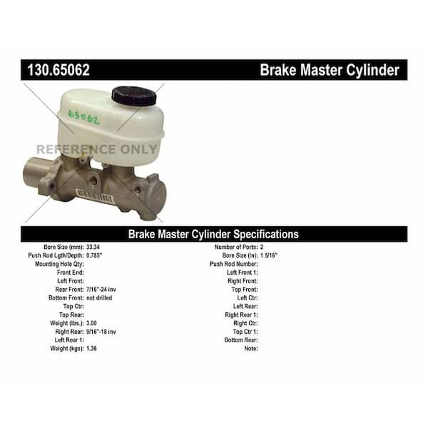Centric Parts Brake Master Cylinder