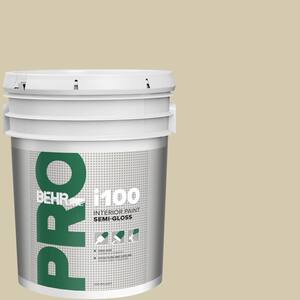 5 gal. #770C-3 Sand Fossil Semi-Gloss Interior Paint