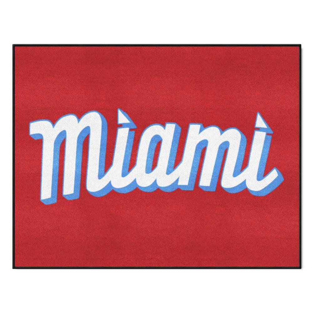 MLB 12 inch Baseball Shaped Sign Miami Marlins