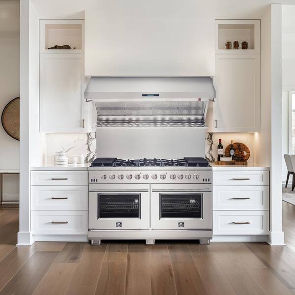 Forno Savona 60 in. Stainless Steel Wall Mount Range Hood