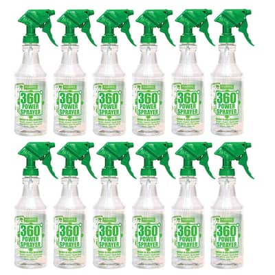 32 oz. 360-Degree All Angle Professional Spray Bottle (12-Pack Case)