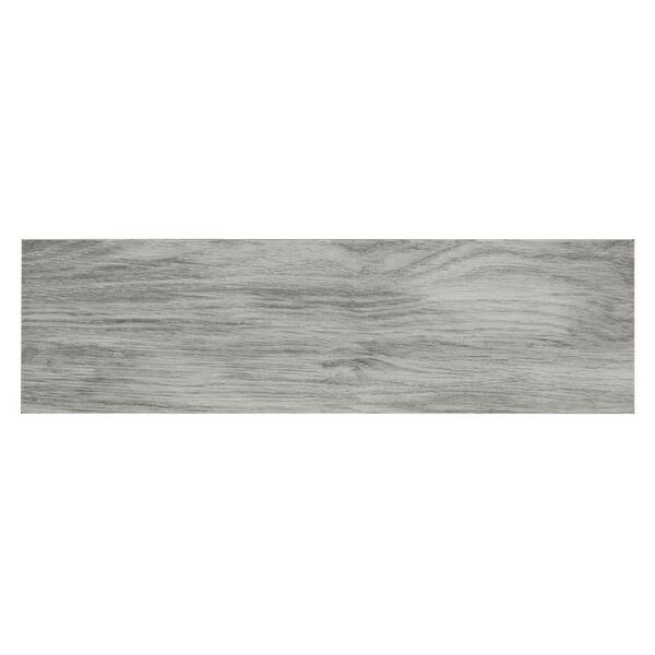 MONO SERRA Oak Grey 7 in. x 24 in. Porcelain Floor and Wall Tile (19.38 sq. ft. / case)