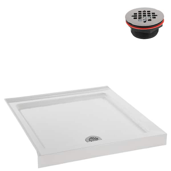 One-Step 36 in. x 60 in. Shower Base with Right Offset Drain