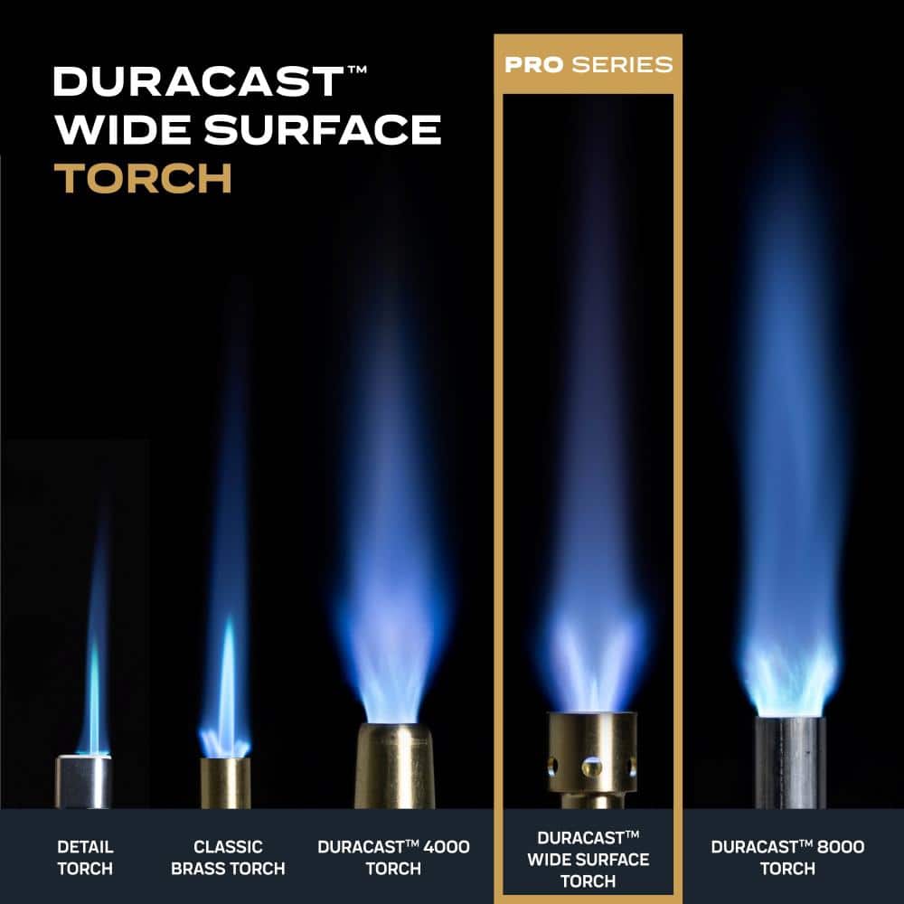 Bernzomatic Black and Brass Heat Shrink Torch with Stainless Steel
