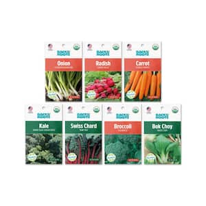 Organic Winter Veggies Seeds (7-Pack)