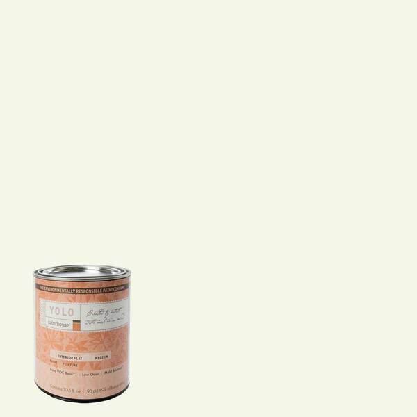 YOLO Colorhouse 1-Qt. Imagine .03 Flat Interior Paint-DISCONTINUED