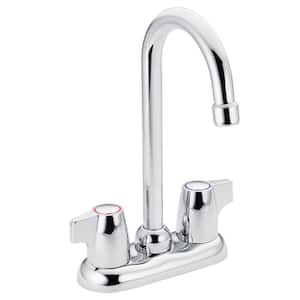 Chateau 2-Handle High-Arc Bar Faucet in Chrome