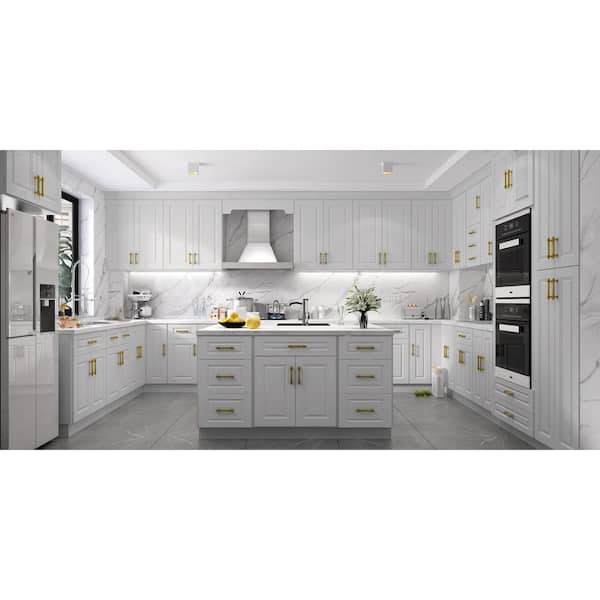 30 in. W x 14 in. D x 72.4 in. H White MDF Freestanding Ready to Assemble  Kitchen Cabinet Storage with 4 Doors wywymnjmnj-24 - The Home Depot