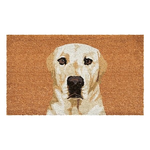 Cream Labrador Doormat 17" x 29"