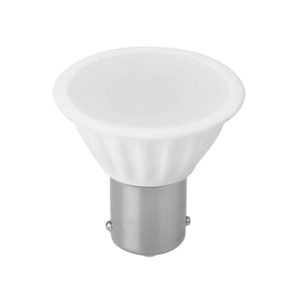 30-Watt Equivalent 1383 BA15S Base Reflector LED Light Bulb 3000K Warm White (4-Pack)