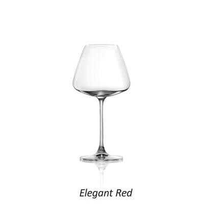 Desire Elegant Red 20 oz. Wine Glasses (8-Pieces)