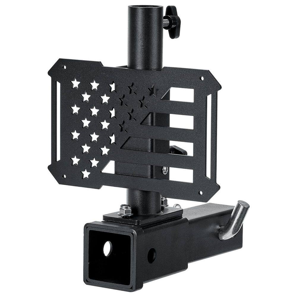 Hitch Alloy Steel Flag Pole Holder for Standard 2 in. Receivers, Fits Truck RV SUV Pickup Camper Trailer price history on PriceWatchPro