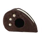 Chocolate Brown Topi Cat Condo