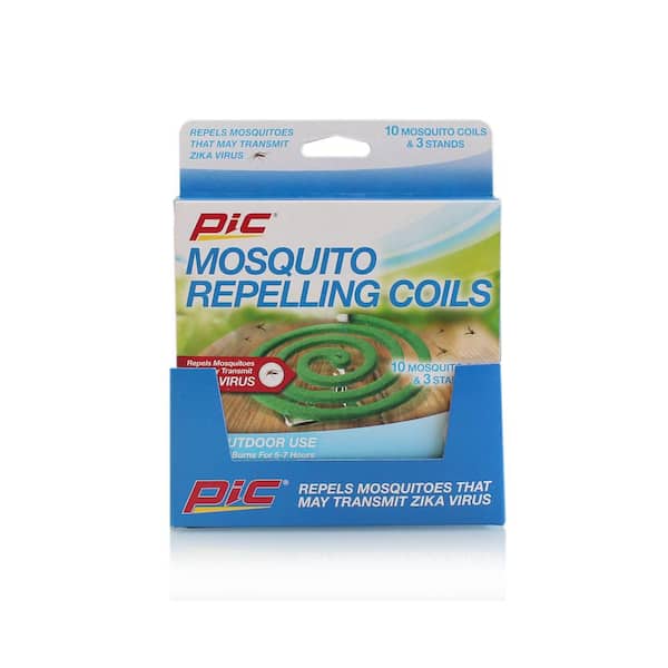 PIC Mosquito Repellent Coils (10-Pack/Case) (Total Number of Coils 120)