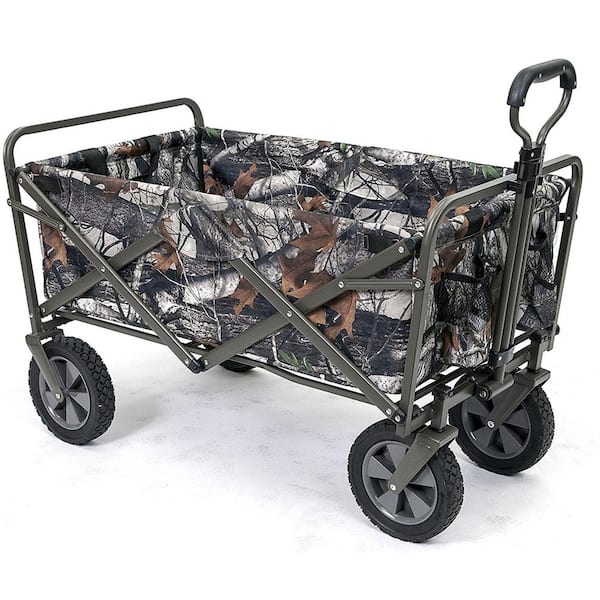 Mac Sports Collapsible Folding Steel Frame Outdoor Garden Utility Wagon,  Blue MAC-WTC-111-BLUE - The Home Depot