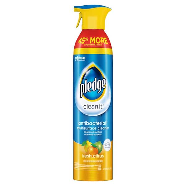 Pledge 14.2 oz. Fresh Citrus Antibacterial AllPurpose Cleaner Spray