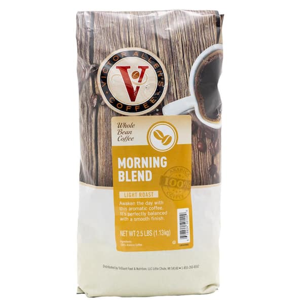 Victor Allen s Coffee Morning Blend Light Roast Whole Bean Coffee 2.5lb Bag