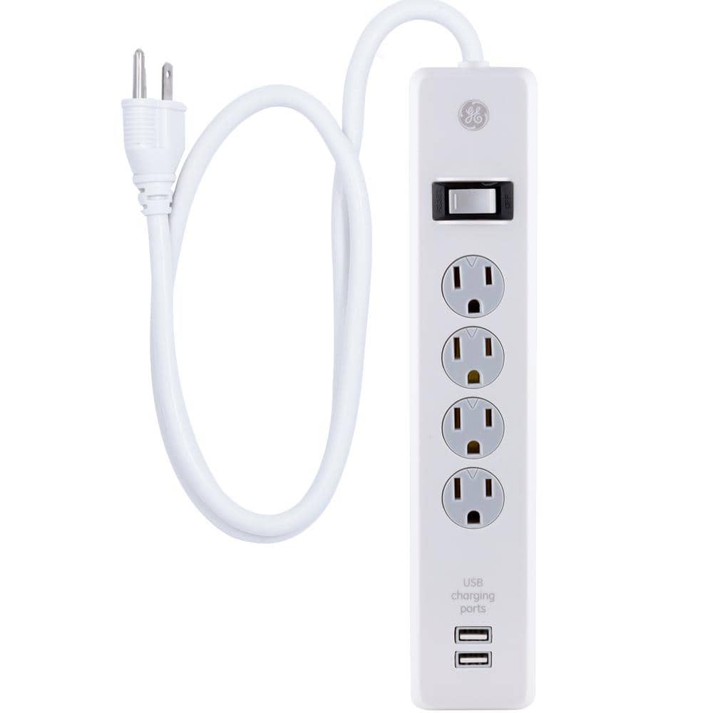 Power Strip Tower, Lovin Product Surge Protector Electric Charging Station,  14 Outlet Plugs with 4 USB Slot 6 feet Cord Wire Extension Universal