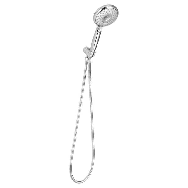 American Standard Spectra 4-Spray 5 in. Single Wall Mount Handheld Shower Head in Polished Chrome