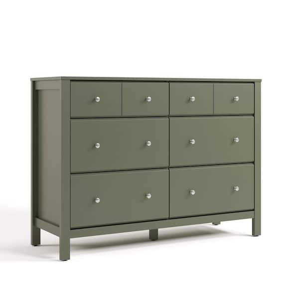 Horizon Olive 6-Drawer 47.88 in. Wide Dresser