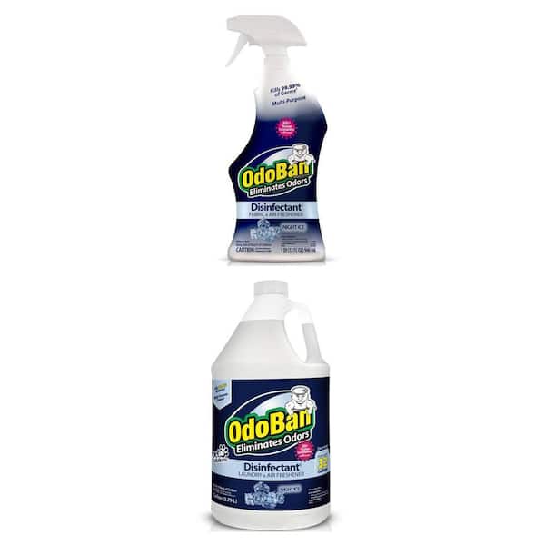 32 oz Spray and 1 Gal Concentrate Night Ice Disinfectant, Odor Eliminator, Fabric Freshener, Mold Control Combo