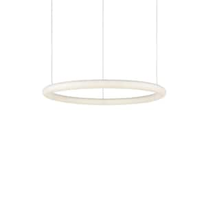 Cumulus Minor 40 in. 1 Light 82-Watt White Integrated LED Pendant Light