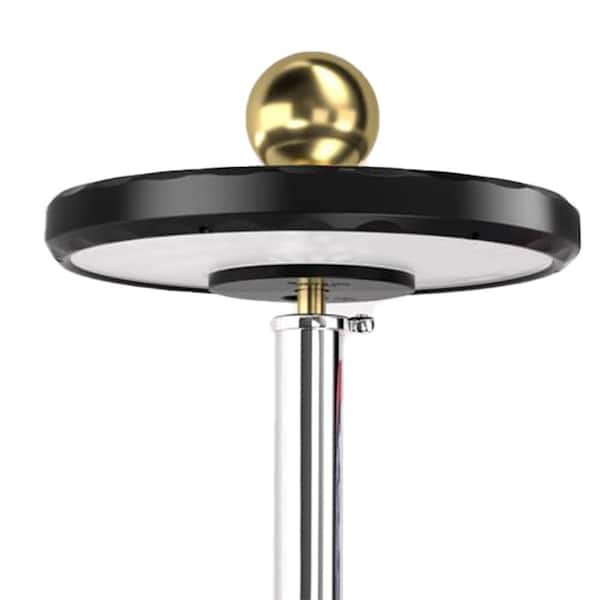 Solar Flag Pole Light 128 LED-Super Bright for 15-25 ft. Flagpoles, 2 Modes