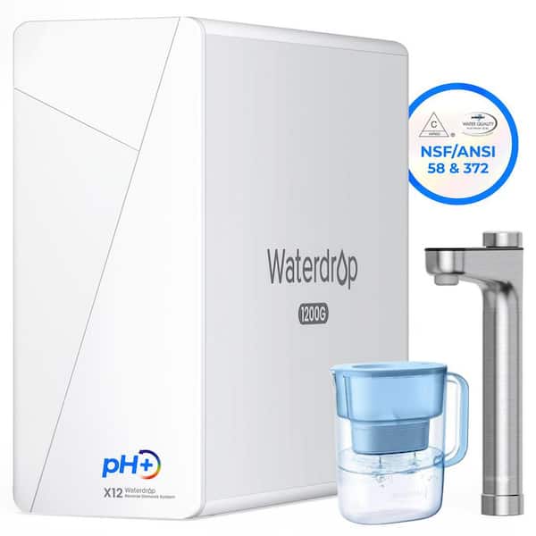 X12 Alkaline Mineral PH RO System NSF/ANSI 58 and 372 Certified 11-Stage Filtration BPA-Free Lucid Water Filter Pitcher