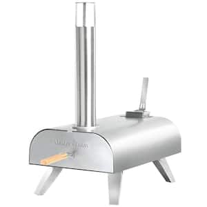 Pizza Ovens Wood Pellet Pizza Oven Wood Fired Pizza Maker Portable Stainless Steel Pizza Grill