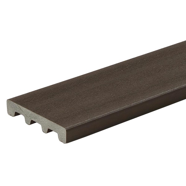Unbranded 1 in. x 6 in. x 20 ft. Sylvanix Destinations Decking -Vantage (Chocolate) Square Edge Fully Encapsulated
