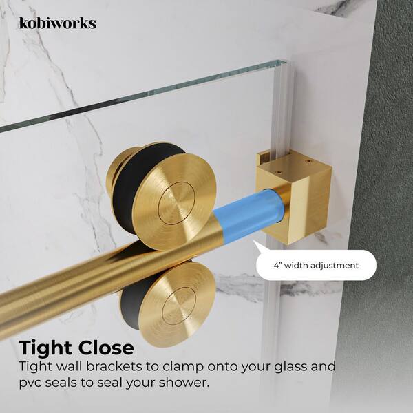 Kobiworks RADL 62 to 66 in. W x 30 in. D x 76 in. H Sliding