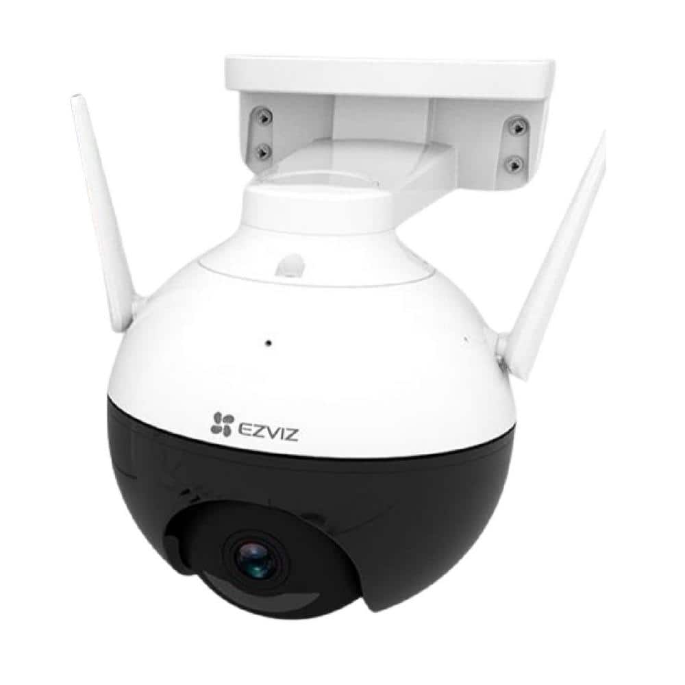 360° Security Camera Outdoor WiFi Home Security Camera Surveillance Camera Waterproof Color Night Vision, White Finish price history on PriceWatchPro