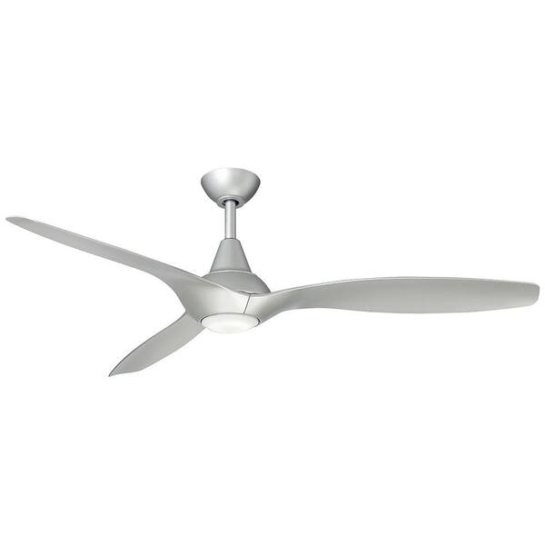 Aire a Minka Group Design Tidal Breeze 56 in. LED Indoor Silver Ceiling Fan